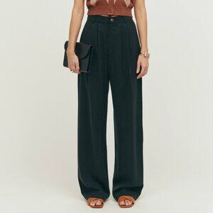 Reformation Mason Pant Black